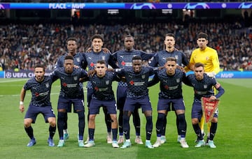 Once inicial del Sporting de Braga. Cristian Borja, Vítor Carvalho, Sikou Niakaté, José Fonte, Matheus, João Moutinho, Álvaro Djaló, Victor Gómez, Bruma, Rodrigo Zalazar y Ricardo Horta.