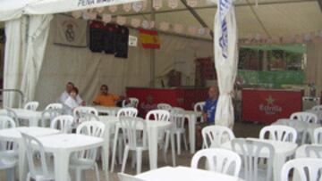 El chiringuito de la Peña Madridista Bellvitge, asaltado por unos vándalos