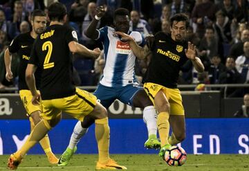 Savic contra el Espanyol.