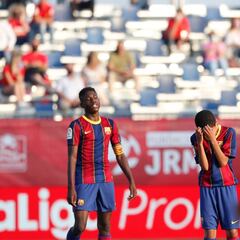 Un Barça irreconocible deja dudas en el pleno del Espanyol y Villarreal