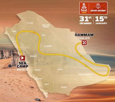 ?Cu¨¢ndo empieza el Dakar 2023 y d¨®nde se celebra?
