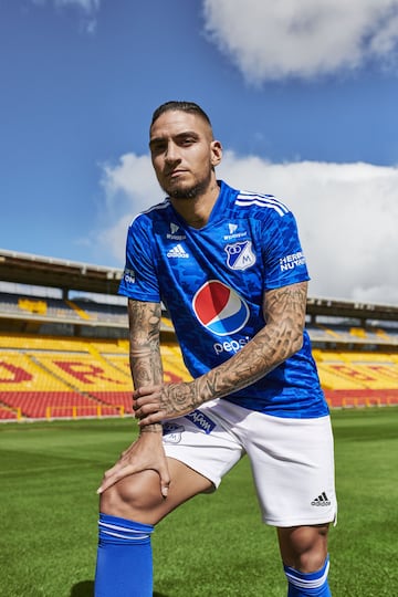 Millonarios estrenará su nueva camiseta ante Nacional en la Florida Cup. Su color es más azul y fue creada con poliéster reciclado.