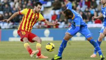 El centrocampista del Barcelona Sergio Busquets.