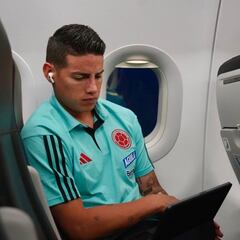 Colombia llega a Quito para enfrentar a Ecuador