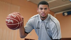 Ray McCallum, durante su presentaci&oacute;n como nuevo jugador del Unicaja.