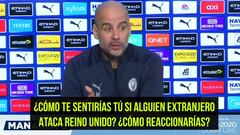 Guardiola deja un discurso para el recuerdo sobre lo que está pasando en Ucrania: impecable