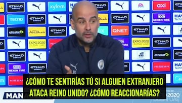 Guardiola deja un discurso para el recuerdo sobre lo que está pasando en Ucrania: impecable