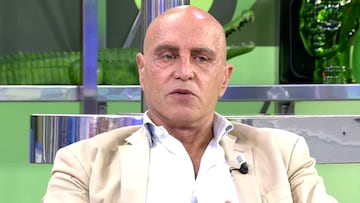 Imagen de Kiko Matamoros en 'Sálvame'.
