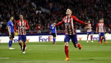 22/02/17 PARTIDO DE EUROPA LEAGUE DIECISEISAVOS IDA
ATLETICO DE MADRID - COPENHAGUE FC
GOL 1-0 GAMEIRO ALEGRIA