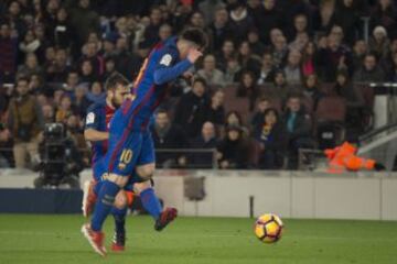 3-0. Jordi Alba marcó el tercer tanto.