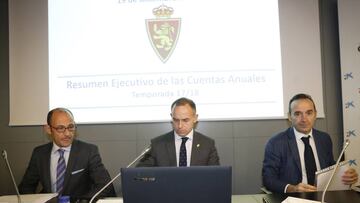 La última Junta General de Accionistas del Real Zaragoza SAD.