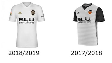 Equipaciones de Fútbol Oficiales Temporada 17-18 vs 18-19
