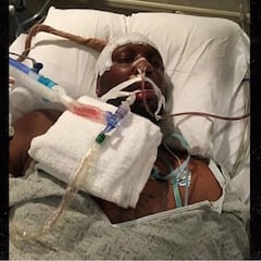 Las fotos de Odom intubado en el programa de las Kardshian