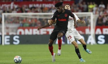 1x1 del Atlético: Thomas y Arias, líderes del intento de remontada