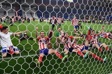 El Atlético de Madrid campeón de la Europa League por tercera vez. 