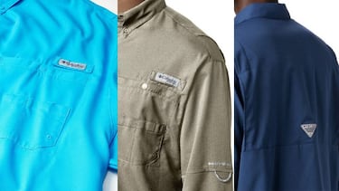 La camisa Columbia de pesca superventas con protección UV y forro de malla transpirable