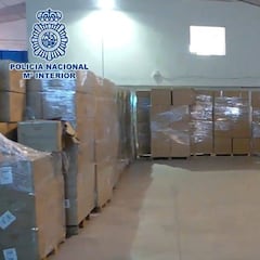 Encuentran 3,3 millones de productos sanitarios que habían sido robados en Madrid
