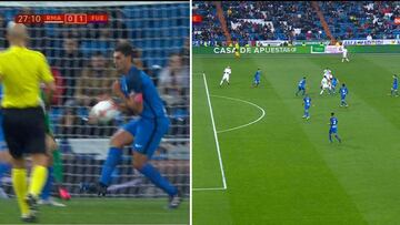 Pol¨¦mica: Franchu reclam¨® penalti y fuera de juego en el 2-1