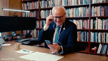 Kristian Berg Harpviken, director del Instituto Nobel noruego, fue el elegido para compartirle la noticia a la galardonada antes de que se le anunciara al mundo.