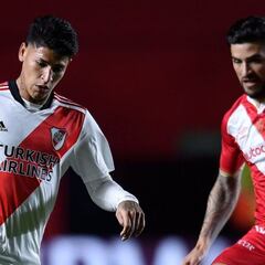 Jorge Carrascal retoma su nivel y se destaca en River Plate