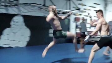 McGregor está listo: increíble vídeo de sus entrenamientos