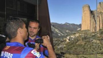 <b>VISTAS. </b>Gilvan y Helguera miran al horizonte con optimismo.