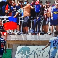 El incidente que calentó el partido entre Melipilla y la U