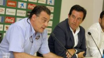 Julio Martínez junto a Juan Anguix.