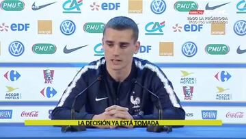 Griezmann: "La decisión sobre mi futuro ya está tomada"