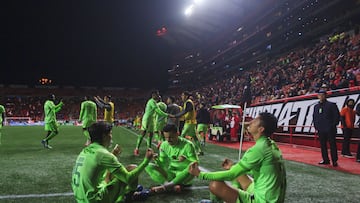 during the 7th round match between Tijuana and FC Juarez as part of the Liga BBVA MX, Torneo Clausura 2025 at Caliente Stadium, on February 14, 2025 in Tijuana, Baja California, Mexico.