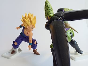 Figuras de Gohan vs Célula de 'Dragon Ball Z' por Banpresto