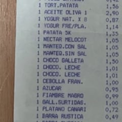 Comparten el ticket de la compra de Mercadona del año 2004 y los comentarios se hacen virales: “Venga, hombre”