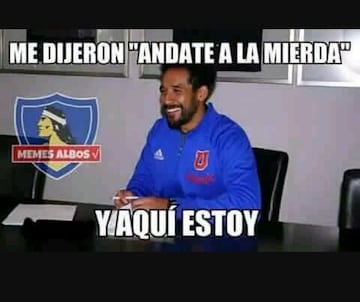 Memes U. de Chile 1-1 Colo Colo.