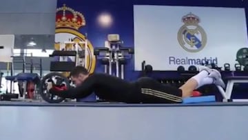 Hazard's current physical condition has Madrid fans hyped