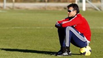 Luis Enrique, técnico del Celta