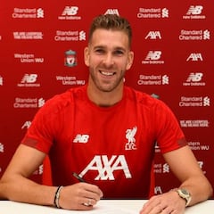 Adrián, tras los pasos de Reina: ya es nuevo portero del Liverpool