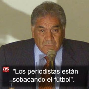 Las frases de culto del fútbol chileno