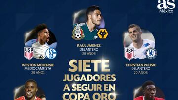 Los siete jugadores a seguir en la Copa Oro 2019