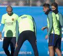 Sesión del Barça sin novedades: 3 dudas en el XI de Luis Enrique