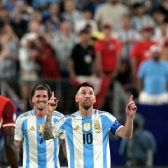 Messi, Luis Díaz y Dibu Martínez encabezan a los mejores de las semifinales de Copa América