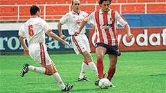 Kiko debutó en los veteranos con un gol