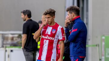 Giuliano, en el partido de pretemporada ante el Wolfsburgo.