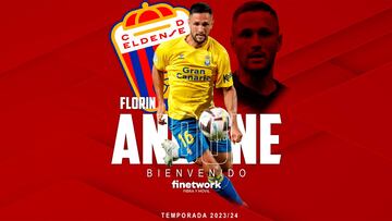 El Eldense ficha su crack: Florin Andone