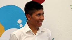 Nairo Quintana es el Superhéroe de su colegio de infancia