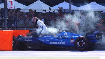 Carlos Sainz (Williams FW47). Ciudad de México, México. F1 2025.