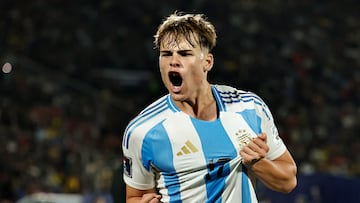 Mateo Silvetti brilla con Argentina en el Mundial Sub-20 de Chile 2025. El atacante de Inter Miami tiene gol en octavos, cuartos y semifinal.