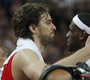 LeBron y la vuelta de Pau Gasol a los Lakers: "Veremos... Quizás"