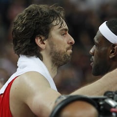 LeBron y la vuelta de Pau Gasol a los Lakers: "Veremos... Quizás"