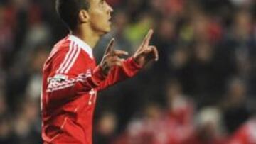 Rodrigo, delantero del Benfica portugués.