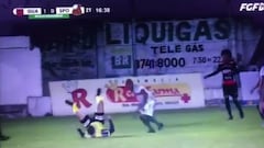 Lo más grave que ha pasado en una cancha en años: miren lo que le hacen al árbitro